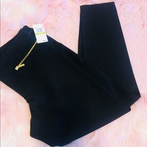 Michael Kors Dress pants Brand New Black with gold